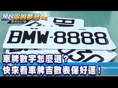 機車選牌吉凶|選對車牌開運一整年